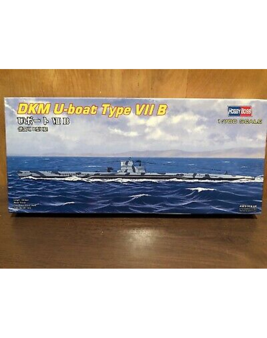 HOBBY BOSS 1/700 SCALE MODEL SUBERMARINE KIT - 87008 - WW II GERMAN DKM ...